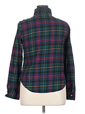 Living Doll Long Sleeve Button-Down Shirt (view 2)