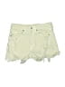 American Eagle Outfitters Green Ivory Denim Shorts Size 4 - photo 1