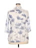 Unbranded Ivory 3/4 Sleeve Blouse Size 3X - photo 2