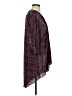 Lularoe 100% Polyester Burgundy Purple Kimono Size S - photo 4