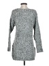 BCBGeneration Tweed Silver Pullover Sweater Size XS - photo 2