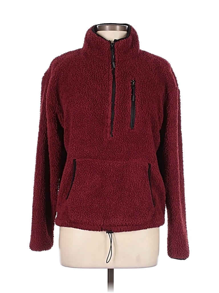 Pre-owned No Boundaries Pullover Sweater In Burgundy