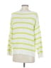 Amour Vert Stripes White Pullover Sweater Size XS - photo 2