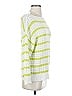 Amour Vert Stripes White Pullover Sweater Size XS - photo 4