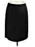 Unbranded 100% Polyester Solid Black Formal Skirt Size 12 - photo 1