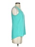 Express 100% Polyester Teal Green Sleeveless Top Size XS - photo 4