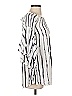 Illa Illa 100% Rayon Silver 3/4 Sleeve Blouse Size S - photo 4