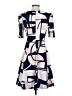 DKNY Graphic Blue Casual Dress Size XXS - photo 2