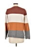 Pinque Color Block Brown Pullover Sweater Size L - photo 2