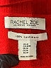 Rachel Zoe 100% Cashmere Red pullover sweater Size M - photo 7