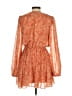 Finders Keepers 100% Polyester Paisley Orange Cocktail Dress Size 6 - photo 2