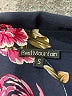 Best Mountain Floral Black Long Sleeve Blouse Size S - photo 7