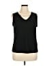 Dana Buchman Black Sleeveless Top Size XL - photo 1