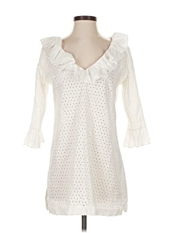 Gretchen Scott Designs 3/4 Sleeve Blouse (view 1)