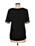 Ann Taylor Black Short Sleeve Top Size M - photo 2