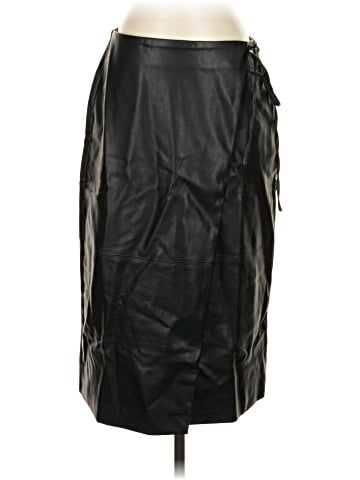 Maeve Faux Leather Skirt (view 1)
