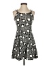 Assorted Brands Hearts Black Casual Dress Size 4 - photo 1