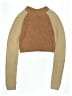 Dex Color Block Brown Black Pullover Sweater Size 5 - photo 1