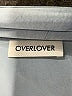OVERLOVER 100% Polyester Blue Kimono Size XS - photo 7