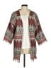 Roffe Accessories Aztec Or Tribal Print Argyle Chevron-herringbone Red Cardigan One size (estimated) - photo 1