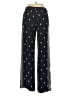 Tommy Hilfiger 100% Polyester Graphic Black Track Pants Size 0 - photo 2