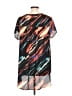 Torrid 100% Polyester Black Short Sleeve Blouse Size Lg Plus (0) - photo 2