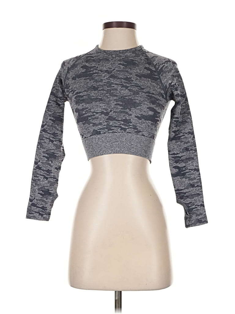 Pre-owned Aybl Long Sleeve Turtleneck In Gray