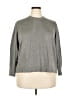 Assorted Brands Metallic Gray Pullover Sweater Size 2X - photo 1