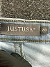 Just USA Hearts Blue Jeans Size 28 waist - photo 7