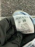 Just USA Hearts Blue Jeans Size 28 waist - photo 8