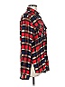 Six Crisp Days Plaid Red Long Sleeve Button-Down Shirt Size M - photo 4