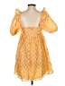 Storia 100% Polyester Orange Cocktail Dress Size S - photo 2
