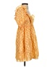 Storia 100% Polyester Orange Cocktail Dress Size S - photo 4