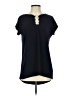 Coco Bianco Blue Short Sleeve Blouse Size S - photo 1