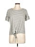 Unbranded Gray Short Sleeve Top Size L - photo 1