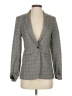 H&M Plaid Gray Blazer Size 2 - photo 1