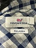 Vineyard Vines 100% Polyester Checkered-gingham Blue Long Sleeve Blouse Size 6 - photo 7