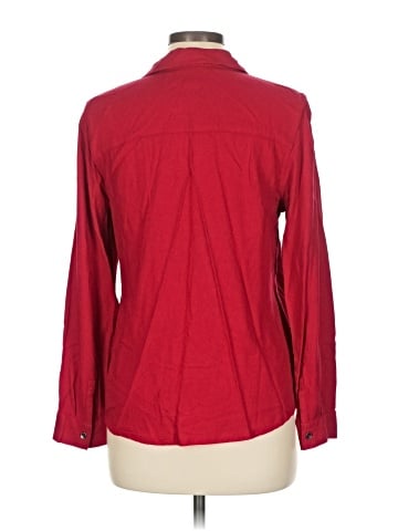 Christopher & Banks Long Sleeve Button-Down Shirt (view 2)
