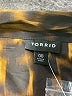 Torrid Animal Print Brown Long Sleeve Blouse Size Med Plus (00) - photo 7