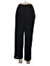 Carole Little Solid Black Track Pants Size 10 - photo 1