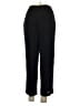 Carole Little Solid Black Track Pants Size 10 - photo 2