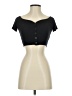 Fashion Nova Black Short Sleeve Top Size M (estimated) - photo 1