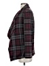 BB Dakota Plaid Burgundy Blazer Size XS - photo 5