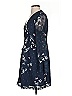 Q&A 100% Polyester Blue Casual Dress Size S - photo 5