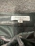Derek Lam 100% Polyurethane Black Faux Leather Pants Size 50 - photo 7