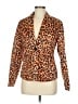 Unbranded Animal Print Orange Blazer Size M - photo 1