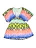 Milly Minis 100% Modal Tie-dye Green Dress Size 12 - photo 1