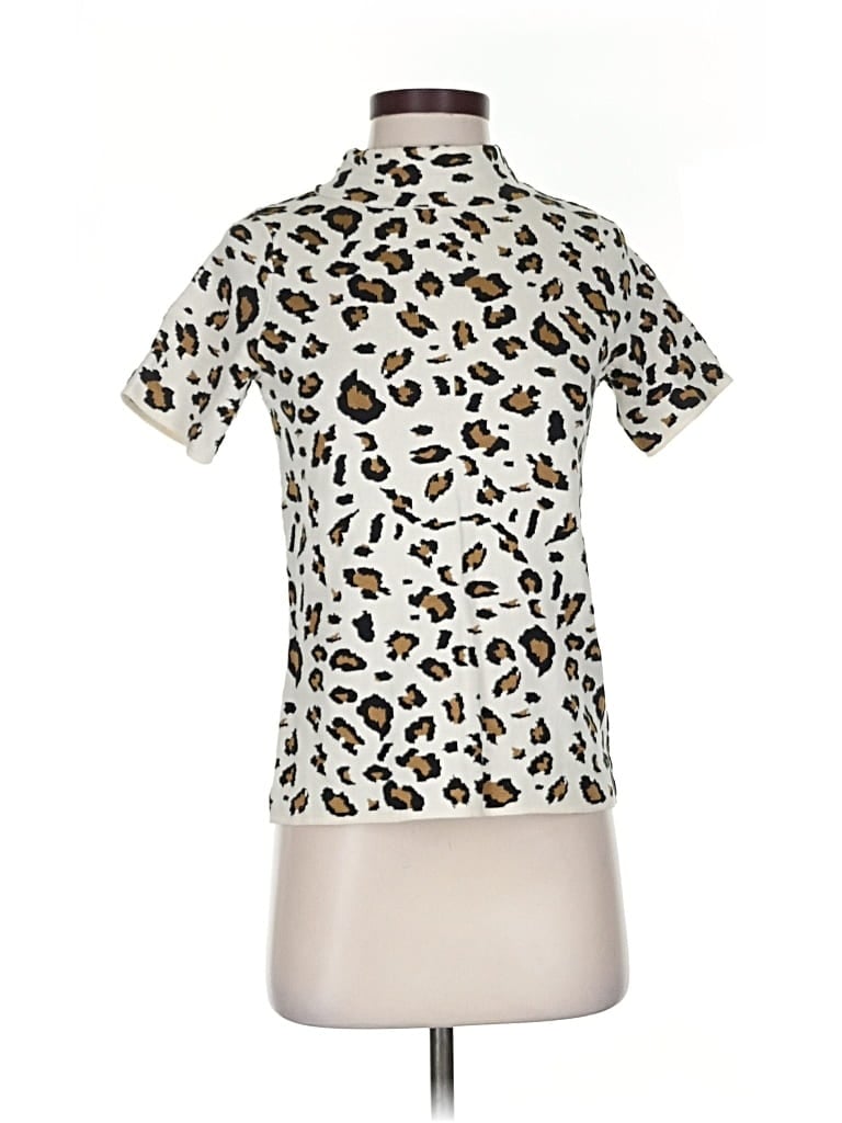 Pre-owned Field Flower Cardigan Sweater In White