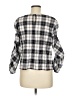 Vince Camuto Gray Black 3/4 Sleeve Blouse Size M - photo 2