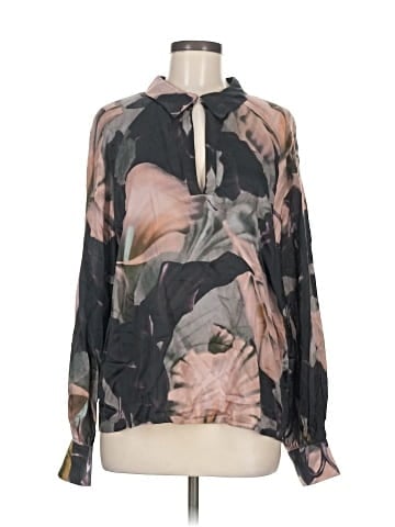 MUNTHE Long Sleeve Blouse (view 1)